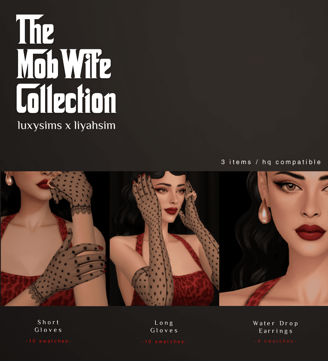 Галерея мода Коллекция одежды The Mob Wife Collection #2
